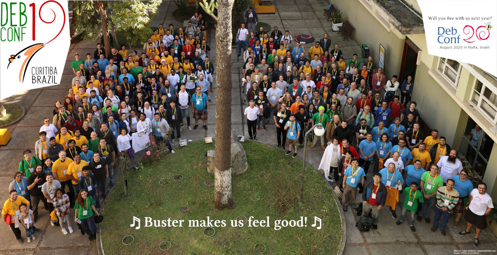 Debian DebConf 19 Group Photo